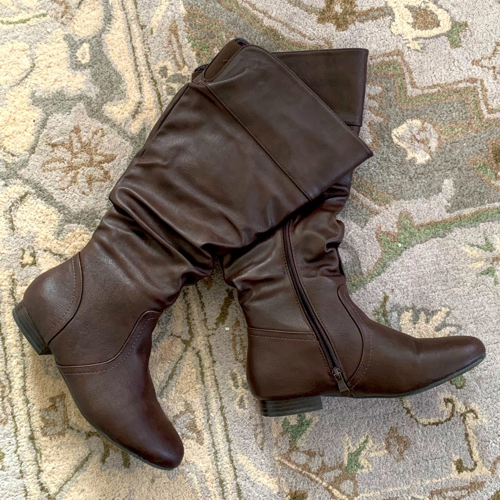 Wide Calf Knee High Boots